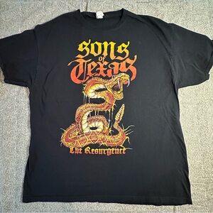 Sons of Texas Band TShirt Size XL